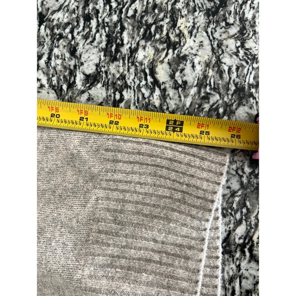 Gap Womens XXL Tall Gray Turtleneck Oversized Sweater Dress Long Sleeve Knit - Picture 4 of 6